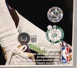 Larry Bird & Magic Johnson Dual Autographed Framed 16x20 Photo -- BAS COA