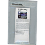 Deion Sanders Autographed Colorado Buffaloe Debut Win TCU Ticket Beckett 49669