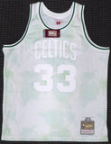 Celtics Larry Bird Autographed Authentic Mitchell & Ness Jersey Beckett WA54261