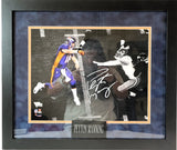 Peyton Manning Autographed 11x14 Photo framed/nameplate Fanatics Authentic COA