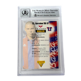 Ronaldo Nazario Signed 1996-97 Panini FC Barcelona #20 - Beckett Witness