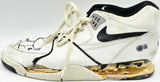 Shawn Kemp Autographed Game Used Nike Air Jordan Shoes Supersonics Beckett