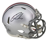 Ohio State Quinshon Judkins Signed Speed Mini Helmet W/ Case BAS Witnessed