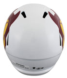 Arizona State Sam Leavitt Signed White Full Size Speed Rep Helmet BAS Witnessed
