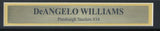 DeAngelo Williams Pittsburgh Steelers Signed/Auto 8x10 Photo Framed JSA 165121