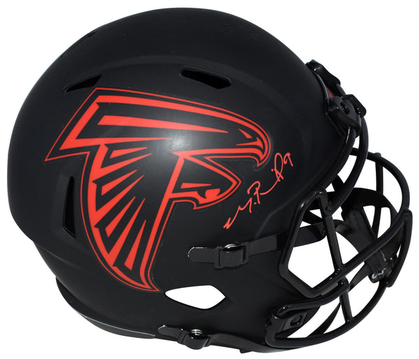MICHAEL PENIX JR SIGNED ATLANTA FALCONS ECLIPSE FULL SIZE SPEED HELMET BECKETT
