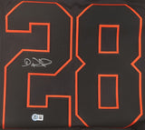 De'von Achane Signed Miami Dolphins Alternate Jersey (Beckett) 2023 Draft Pck RB