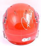 Ronde Barber Signed Tampa Bay Buccaneers Flash Speed Mini Helmet-Beckett W Holo