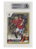 Alejandro Garnacho Signed 2022-23 Topps UCC Gold /50 Rookie - BGS Authentic