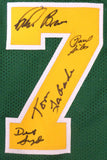 1978-79 NBA CHAMP SUPERSONICS AUTOGRAPHED GREEN JERSEY 9 SIGS WILKENS MCS 145849
