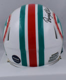 Dwight Stephenson Signed Miami Dolphins 80-96 Speed Mini Helmet w/ HOF- Prova