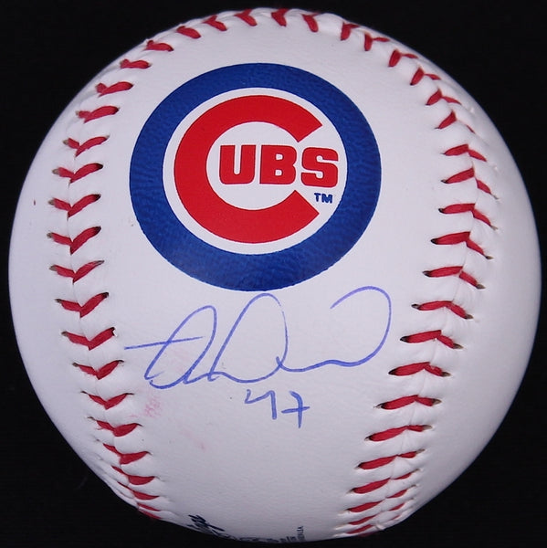 Miguel Montero Signed Cubs Logo Baseball (Schwartz COA) World Series Champions