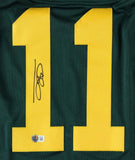 Jayden Reed Signed Green Bay Packers Jersey (Beckett) Ex-Michigan State WR