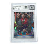 Kaka Signed 2022-23 Topps Museum Collection UCL Sapphire /75 - BGS 8.5 AUTO 10