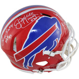 Kelly Thomas Reed Autographed Buffalo Bills Pro Helmet HOF Beckett Witness 50273