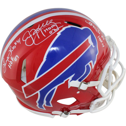 Kelly Thomas Reed Autographed Buffalo Bills Pro Helmet HOF Beckett Witness 50273