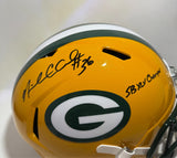 Packers NICK COLLINS Signed Full Size Replica Speed Helmet AUTO w/ SB Champs JSA