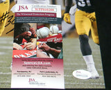 JAMAAL WILLIAMS SIGNED AUTOGRAPHED GREEN BAY PACKERS 8x10 PHOTO JSA