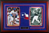 Rangers Prince Fielder Authentic Signed 8x10 Framed Vertical Photo JSA #L74519