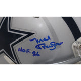 Mel Renfro Signed Dallas Cowboys Mini Helmet HOF Beckett 44426