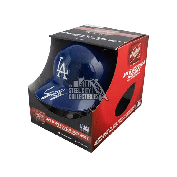 Cody Bellinger Autographed Dodgers Replica Baseball Batting Helmet - Fanatics