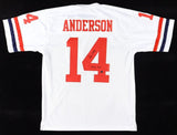 Ken Anderson Signed Jersey Inscribed "4x Pro Bowl" (Playball Ink)