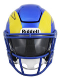 Rams Aaron Donald Authentic Signed Speed Flex Midi Replica Mid Size Helmet BAS