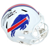 Josh Allen Autographed (Black Ink) Buffalo Bills Speed Full Size Helmet Beckett