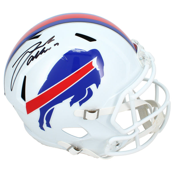 Josh Allen Autographed (Black Ink) Buffalo Bills Speed Full Size Helmet Beckett