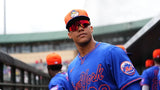 Juan Soto Signed New York Mets Orange Throwback Jersey (Beckett) N.Y. Outfielder