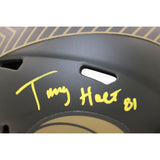 Torry Holt Autographed Los Angeles Rams Mini Helmet 25 STS Beckett WIT 58582