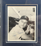 Roger Maris Autographed 61 Home Run Season - 26x17 Framed Presentation JSA LOA