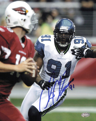 Chris Clemons Autographed Signed 8x10 Photo Seattle Seahawks MCS Holo #63347