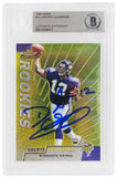 Daunte Culpepper autographed 1999 Topps Finest Rookie Card #151 (Beckett)