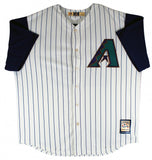 Luis Gonzalez Signed Arizona Diamondbacks Cooperstown Jersey (Beckett COA)