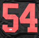 Fred Warner Autographed Black Pro Style Jersey - Beckett W Hologram *Black