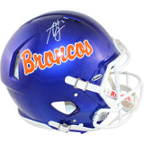 Ashton Jeanty Autographed Boise State Broncos Authentic Helmet Beckett W 53214