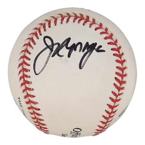 Joe Morgan Signed NL Baseball (Beckett) Cincinnati Reds 10xAll Star 2nd Baseman