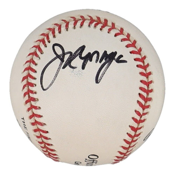 Joe Morgan Signed NL Baseball (Beckett) Cincinnati Reds 10xAll Star 2nd Baseman