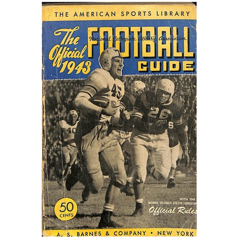 The Official 1943 Football Guide A.S. Barnes & Company 187851