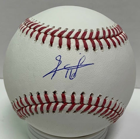 Marlins EDGAR RENTERIA Signed Official MLB Baseball AUTO - GIANTS CARDINALS JSA