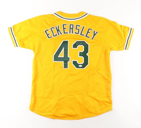 Dennis Eckersley Signed Oakland Athletics Jersey (JSA COA) 1992 M.V.P / Cy Young