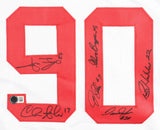 1990 World Series Champions" Reds Team-Signed Jersey by 6 with MVP Jose Rijo +5