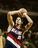 Rasheed Wallace Signed Portland Trail Blazers Jersey (Beckett) 2004 NBA Champion