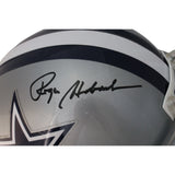 Roger Staubach Autographed Dallas Cowboys F/S VSR4 Helmet Beckett 46510