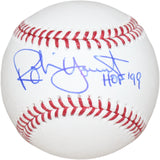 Robin Yount Signed Milwaukee Brewers OML Baseball HOF Beckett 40822