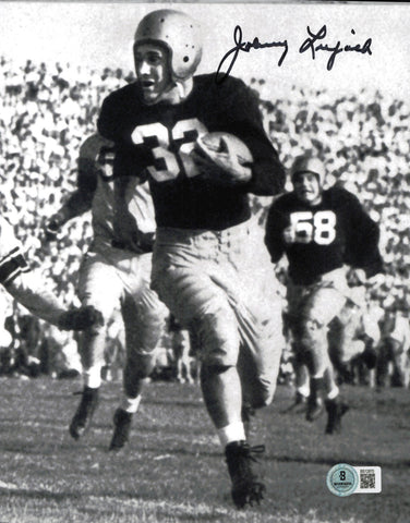 Johnny Lujack Autographed Signed 8x10 Photo Notre Dame Beckett QR #BS12870
