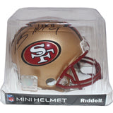 Patrick Willis Signed San Francisco 49ers Mini Helmet VSR4 HOF TB Beckett 43671