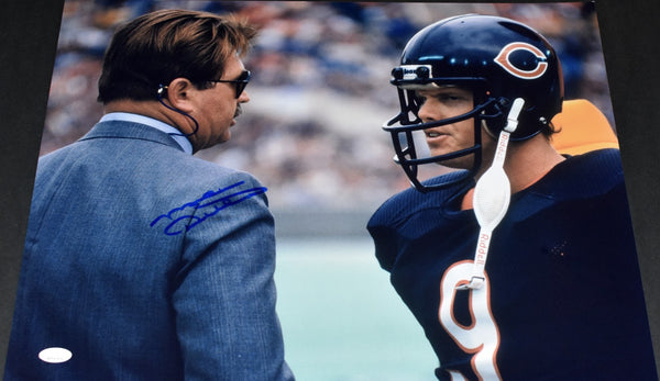 MIKE DITKA AUTOGRAPHED CHICAGO BEARS JIM McMAHON 16x20 PHOTO JSA