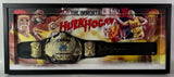 Hulk Hogan Autographed World Heavyweight Championship Belt Framed Shadowboc COA